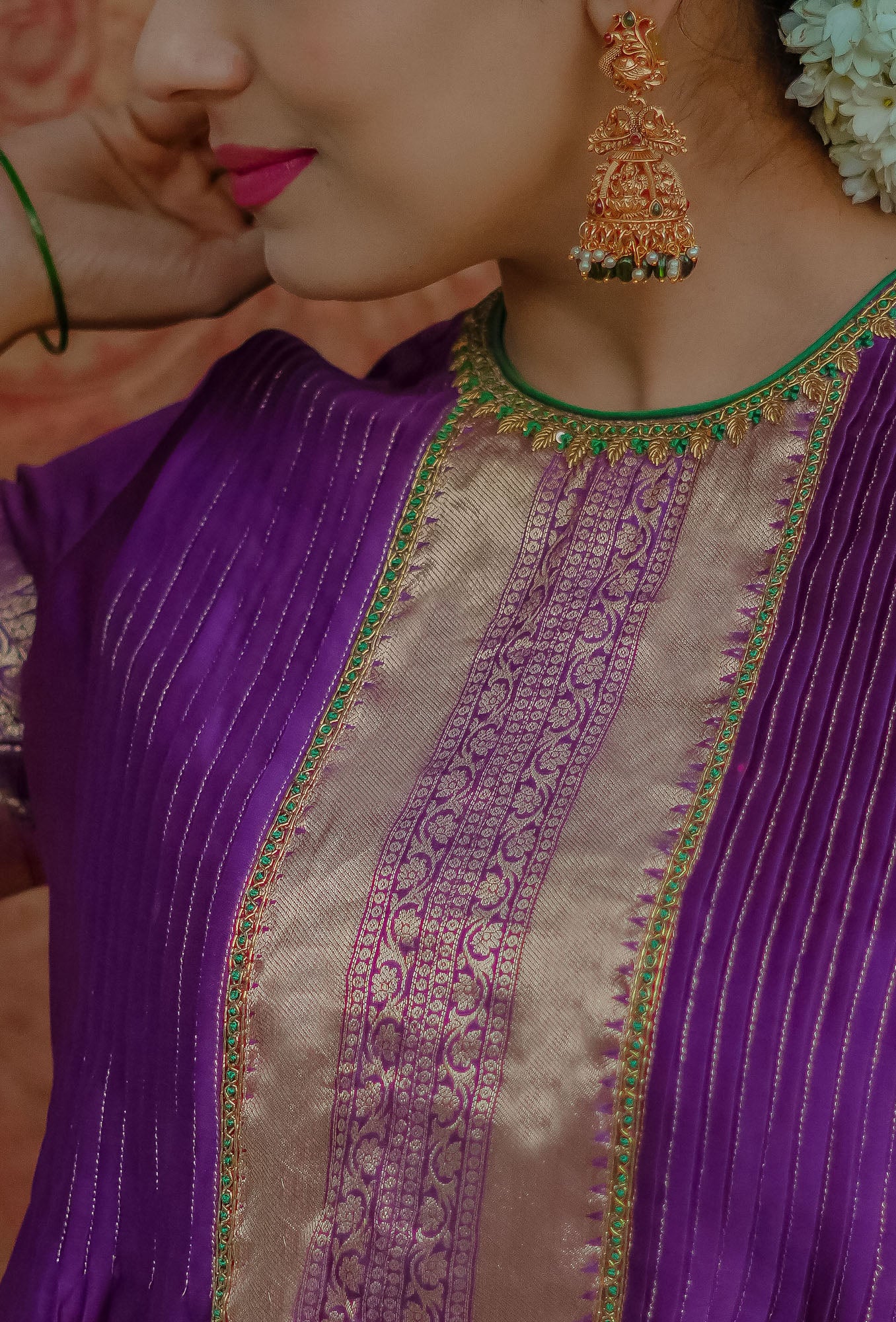 Women’s wear peplum top with dhoti pants