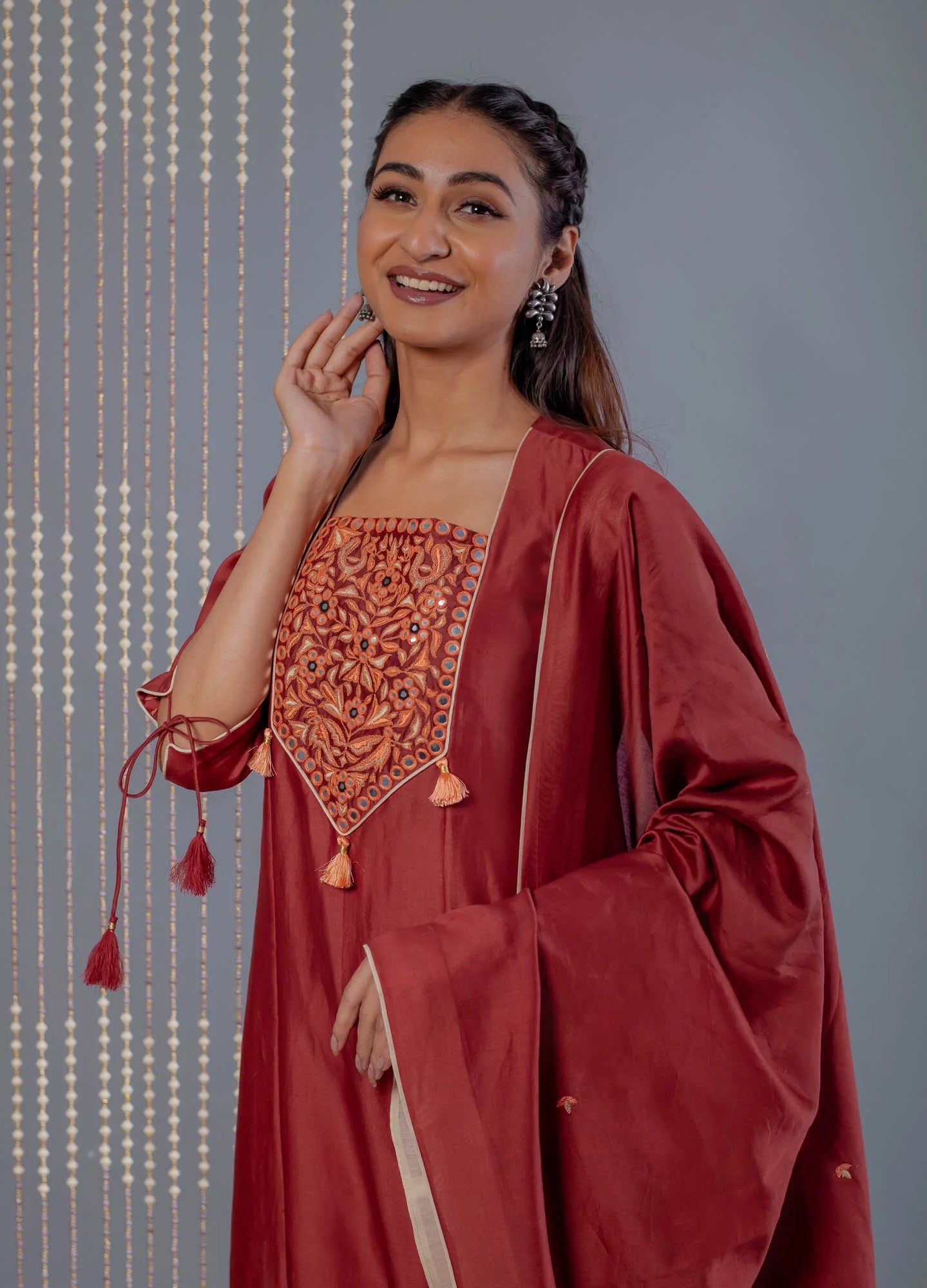 Embroidered Kurta set for women