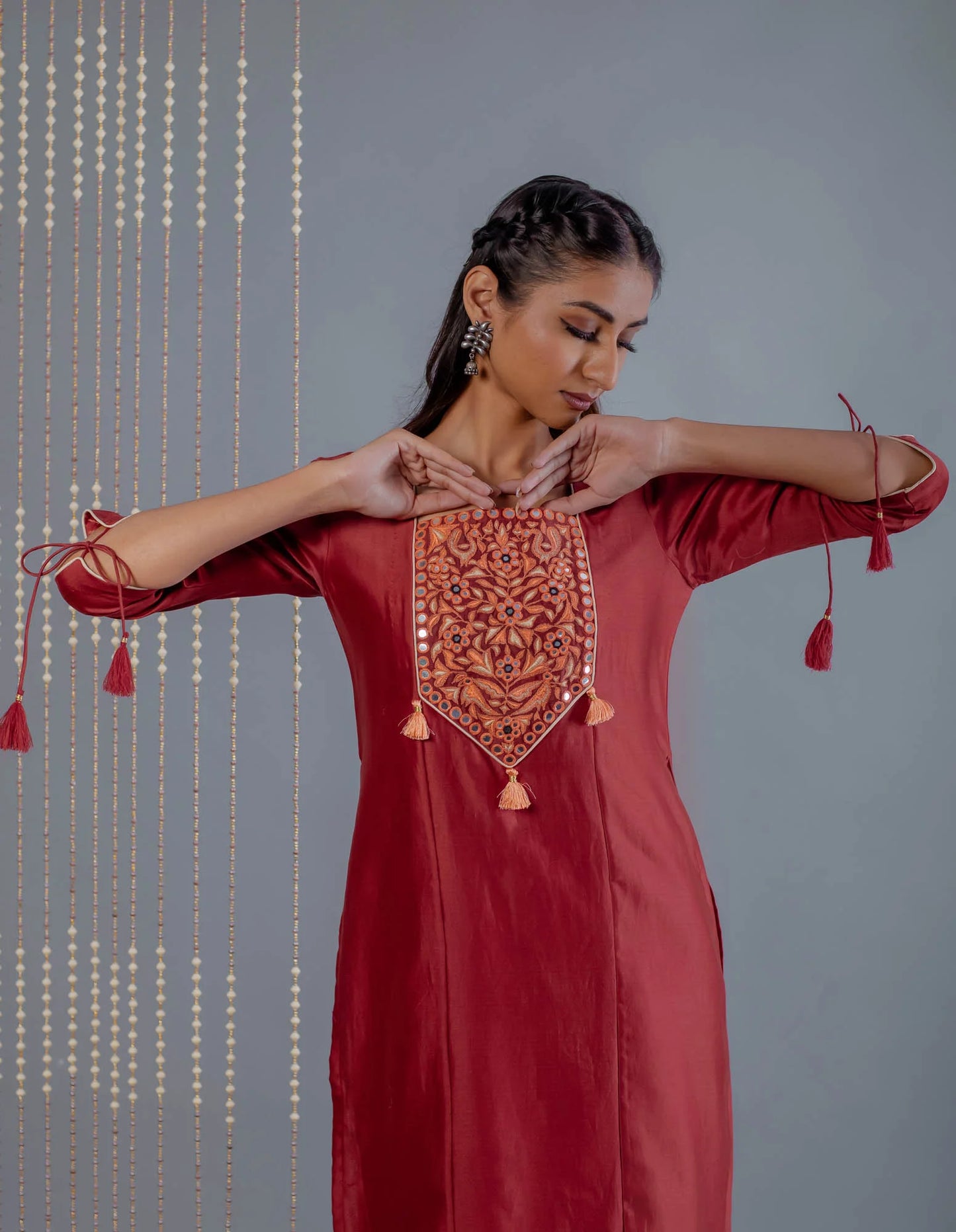 Embroidered Kurta set for women