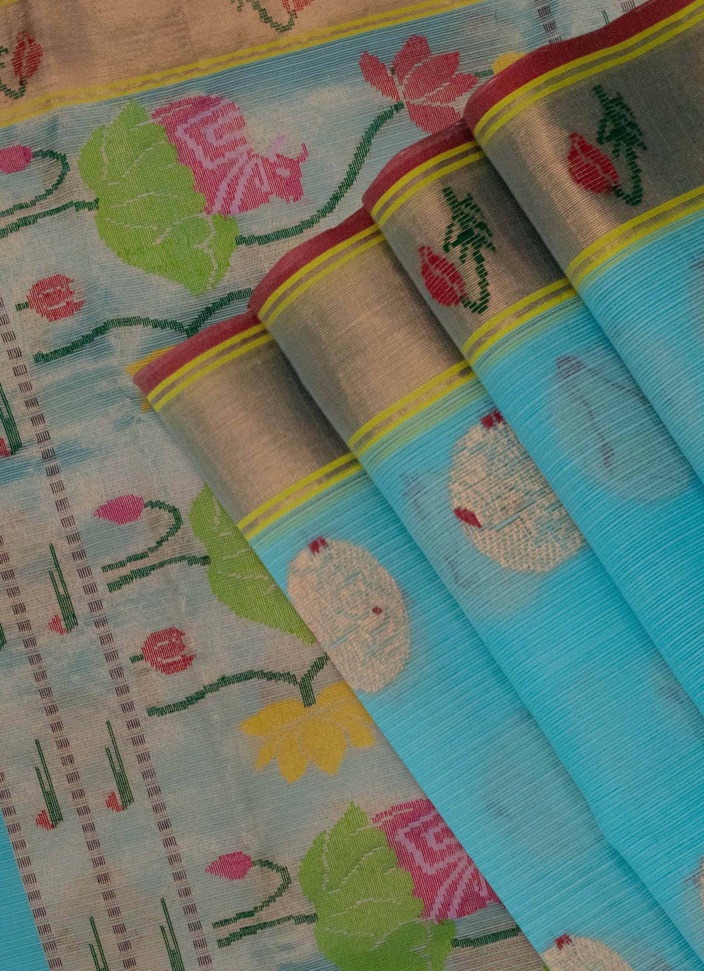 Kota zari saree