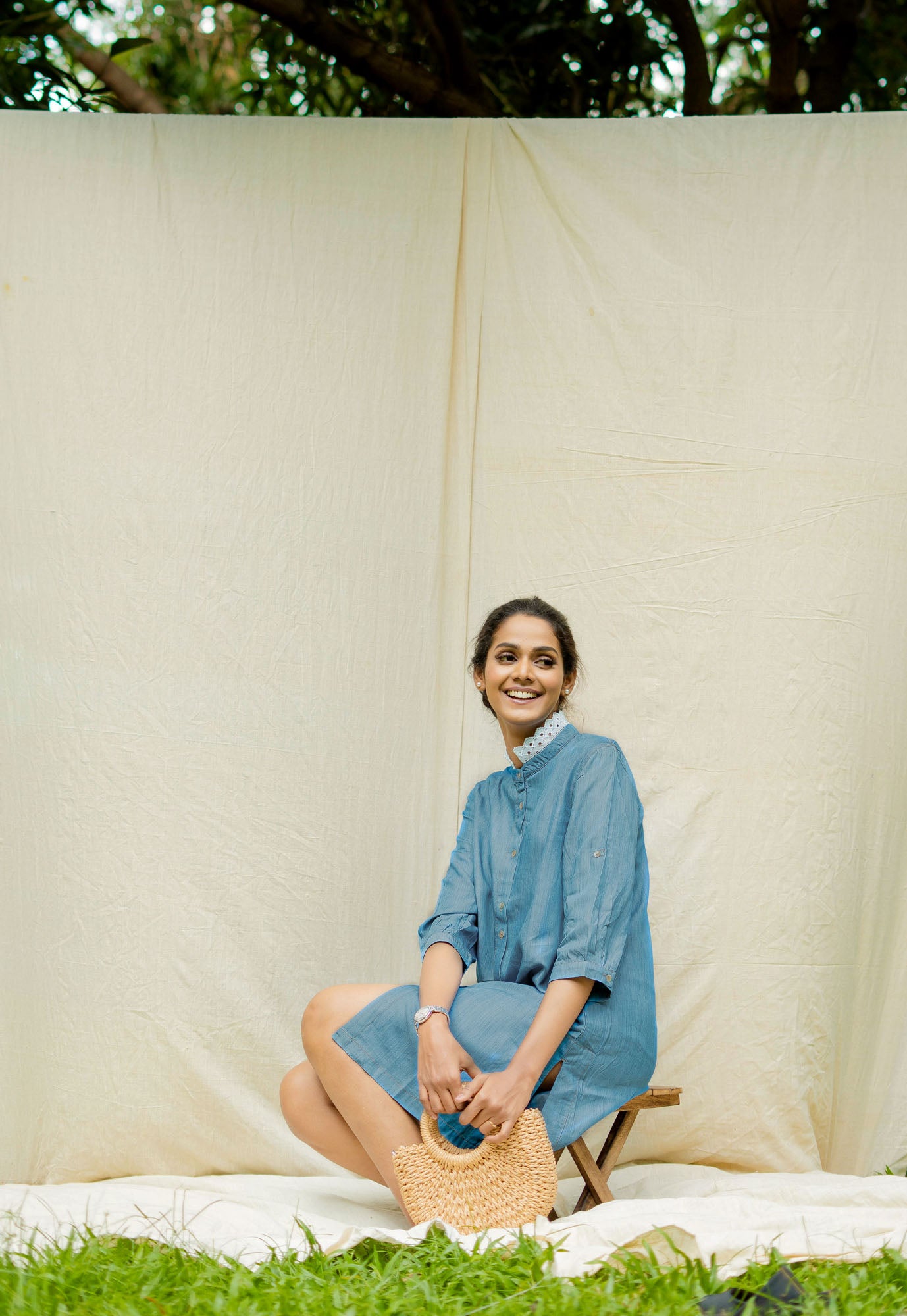 Shirt dress for women