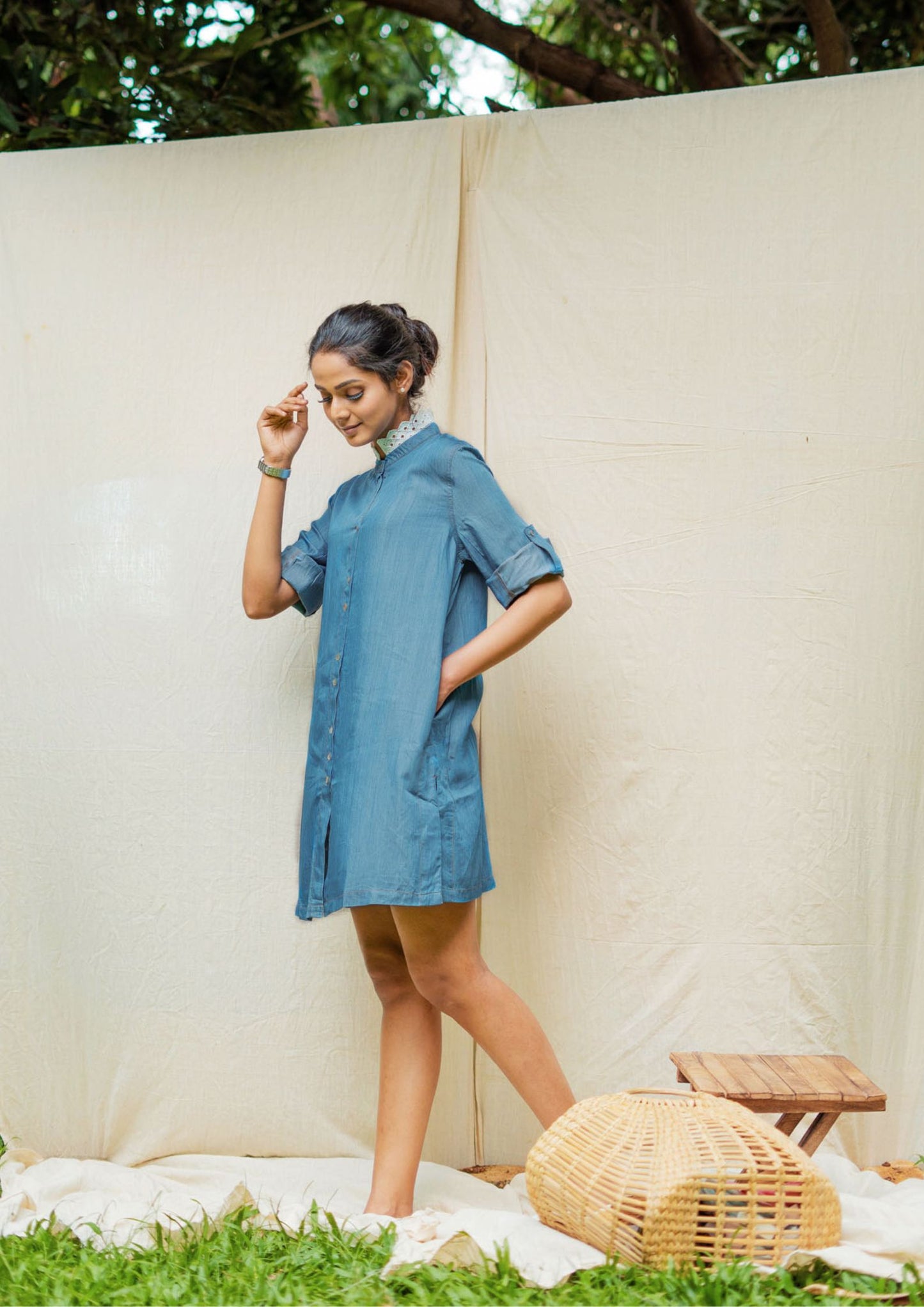 Shirt dress for women