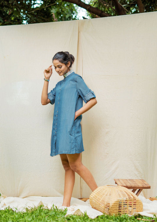 Shirt dress for women