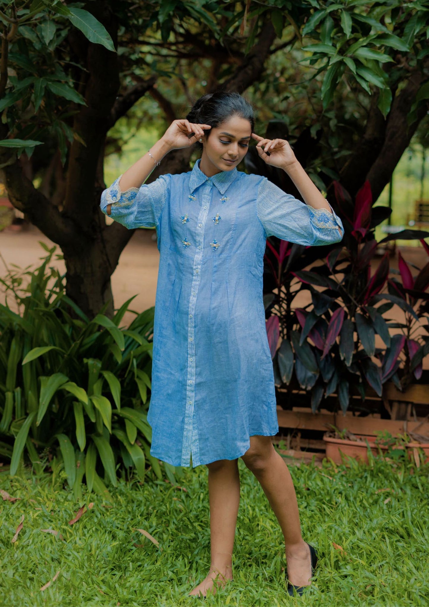 A line dress