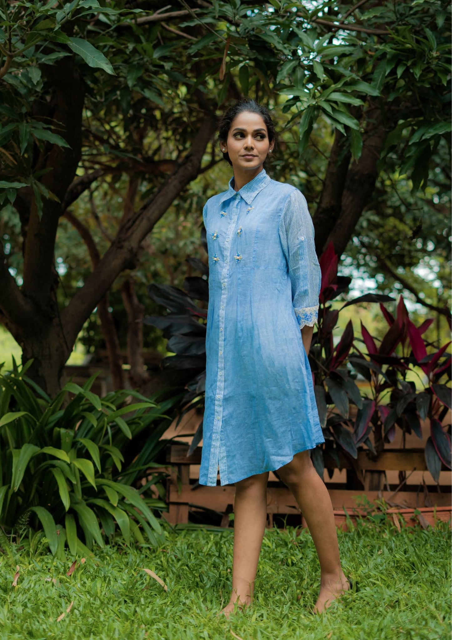 A line dress
